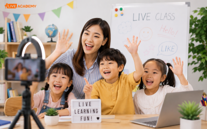 TRẺ EM HỌC LIVESTREAM: NÊN HAY KHÔNG TRONG THỜI ĐẠI SỐ?
