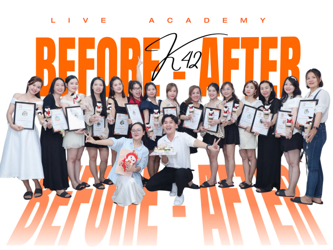 [K42] Sự thay đổi của học viên trong khóa học Tự Tin Livestream Hiệu Quả